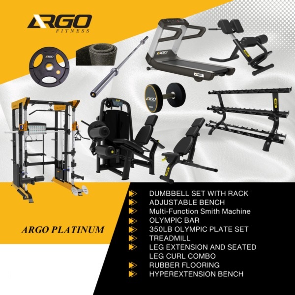 ARGO Fitness ARGO Fitness ARGO Fitness Platinum Home Gym Package image