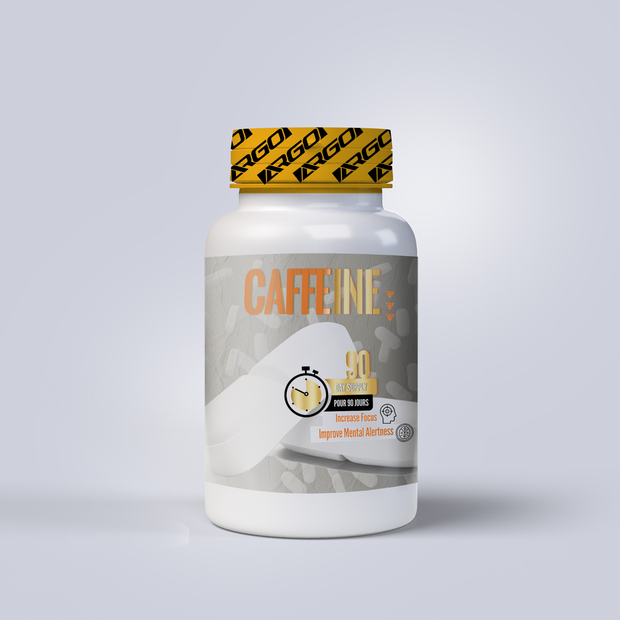 ARGO Fitness CAFFEINE ENERGY FOCUS Mockup image