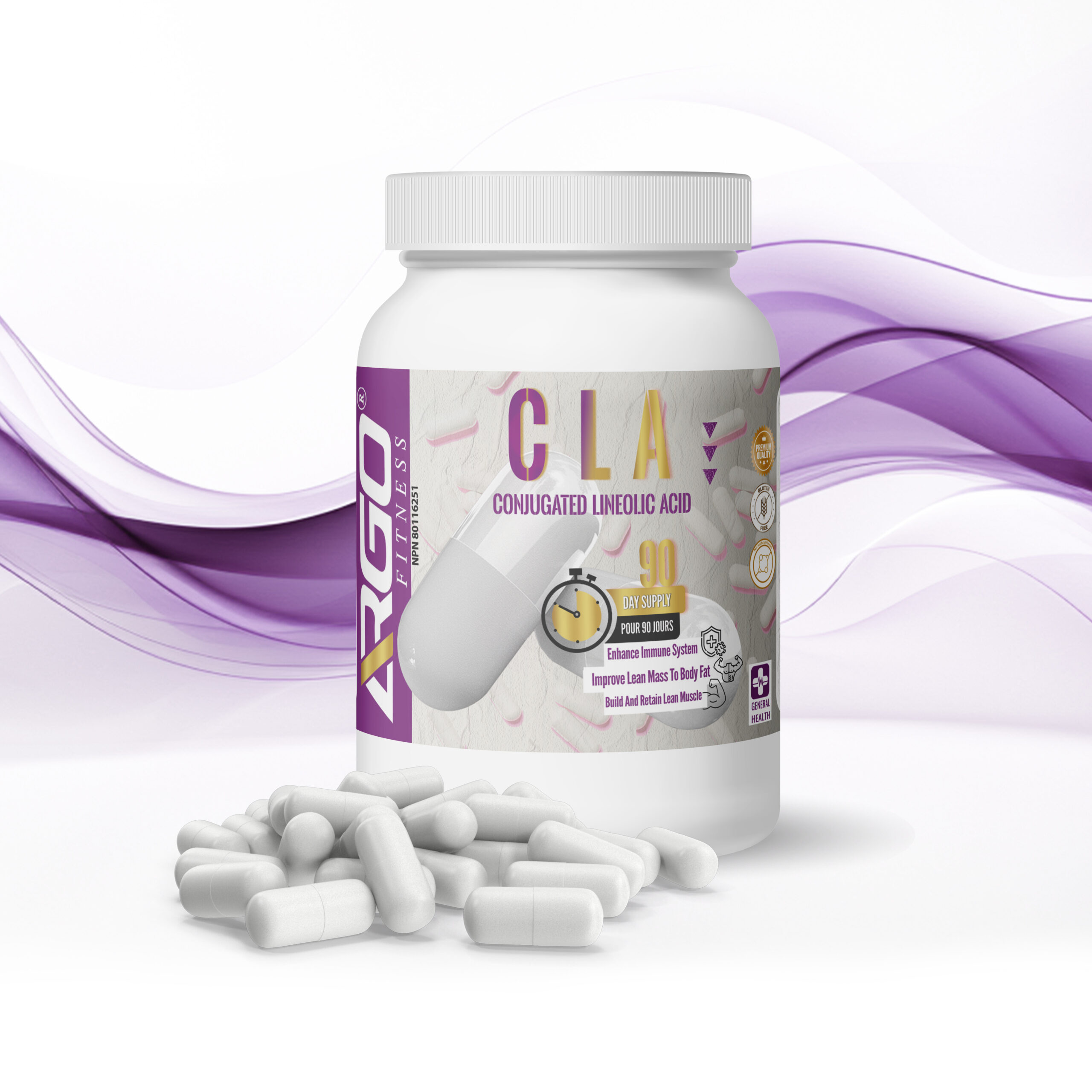 ARGO Fitness CLA CONJUGATED LINEOLIC ACID Image