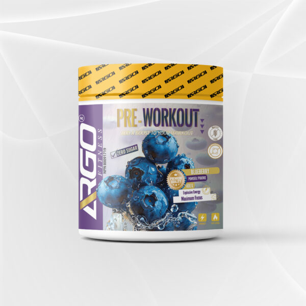 ARGO Fitness PRE WORKOUT ENERGY FOCUS mockup image