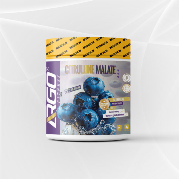 ARGO Fitness CITRULLINE MALATE INCREASE GH IMPROVES RECOVERY mockup image