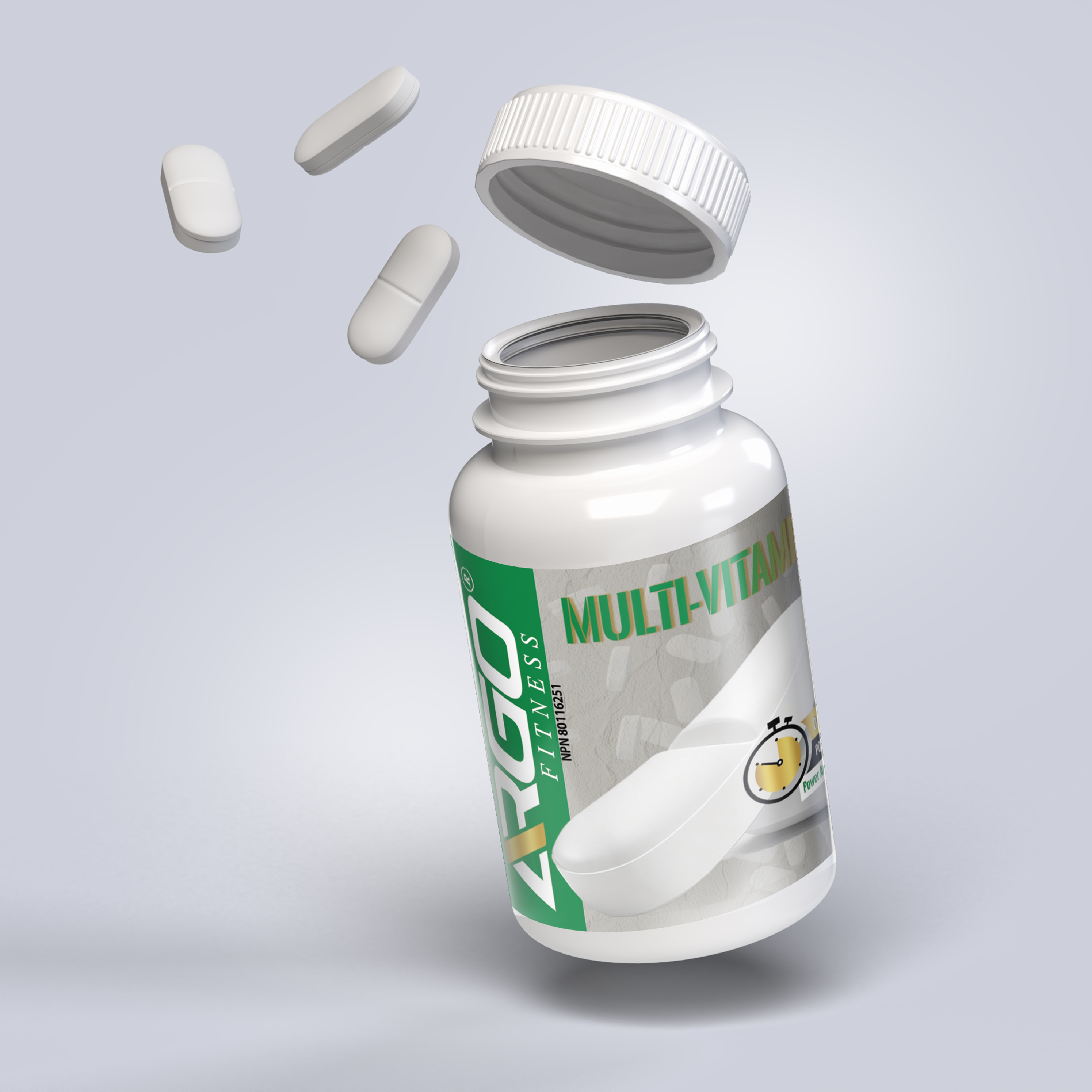 ARGO Fitness ARGOVIT MULTIVITAMIN FOR MEN INCREASE PERFORMANCE mockup 2 image