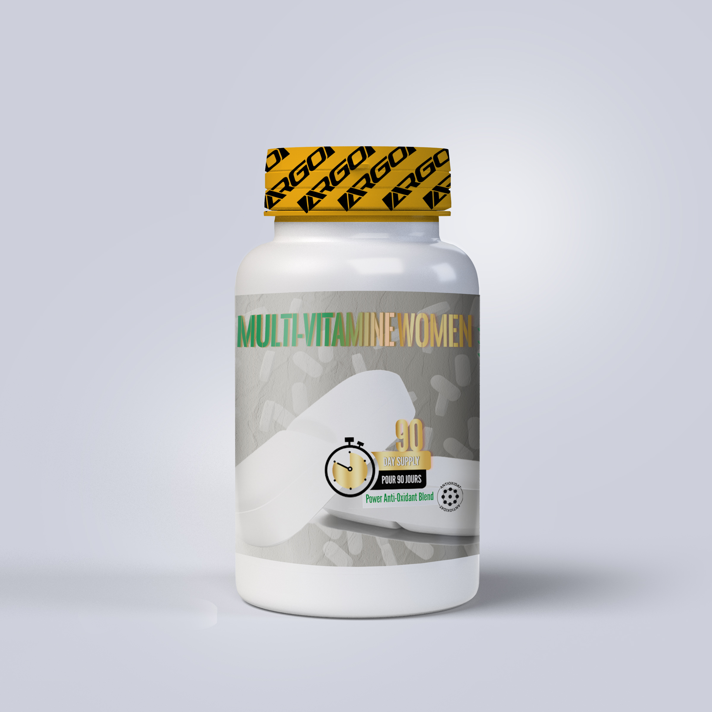 ARGO Fitness ARGOVIT MULTIVITAMIN FOR WOMEN INCREASE PERFORMANCE mockup image